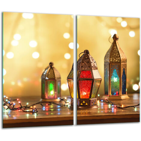 Planche à découper en verre 2 lampes 30x52 (1/5)