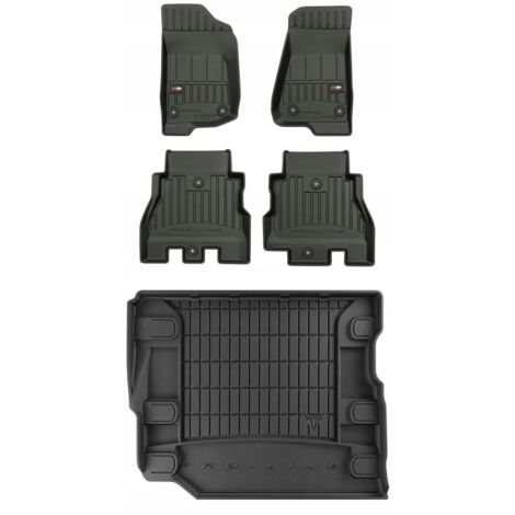 Tapis de sol en caoutchouc 3D KIT Jeep Wrangler JL à partir de 2018- (1/5)