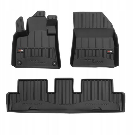 Tapis de sol en caoutchouc pour Citroën C4 SpaceTourer 2013-2019 3D