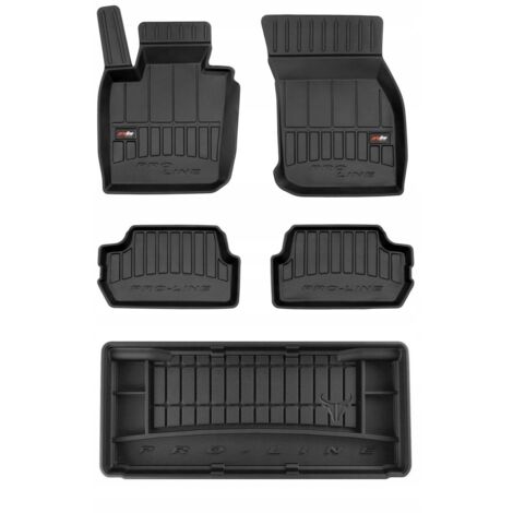 SET 3D tapis de coffre en caoutchouc Mini Cooper S HB à partir de 2014 (1/5)