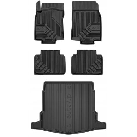SET 77 Tapis de sol et sur-tapis Nissan X-Trail T32 2013-2017 d (1/5)