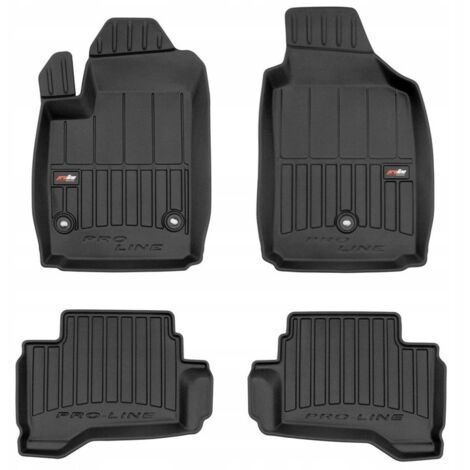 Tapis de sol en caoutchouc pour Fiat 500 1 électrique 2015-2020 3D