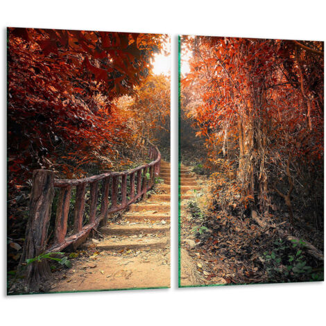 Planche à découper en verre 2 x 30 x 52 cm format paysage (1/5)