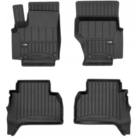 Tapis de sol en caoutchouc Volkswagen Amarok 1 I 2009-2021 3D TROUGH (1/5)