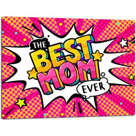 Planche  dcouper  plaque de verre 52x40 MOM Cadeau (1/5)