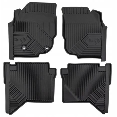 TAPIS, TAPIS D'ESSUIE-GLACE EN CAOUTCHOUC TOYOTA HILUX 7 VII 2005-2015 COFFRES 77 (1/5)