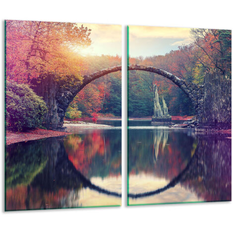 Planche à découper en verre 2 x 30 x 52 cm format paysage (1/5)