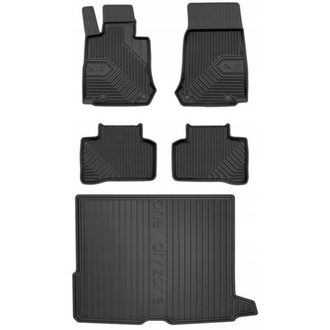 SET 77 Tapis de sol et sur-tapis Mercedes-Benz GLC X253 2015-2022