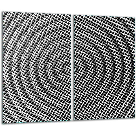 Planche à découper en verre, motif 2 x 30 x 52 (1/5)