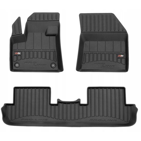 Tapis de sol en caoutchouc PEUGEOT 3008 2 à partir de 2016 - 3D TROUGH (1/5)