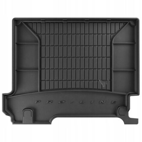 Tapis de coffre en caoutchouc pour NISSAN NV200 de 2009 à 2010 TM 5 places (1/5)