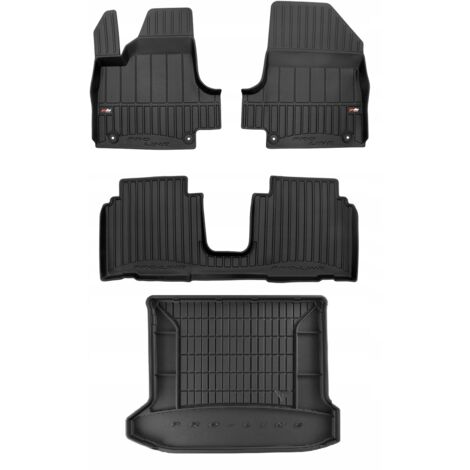 Ensemble de tapis en caoutchouc 3D pour Hyundai Loniq 5 à partir de 2021-
