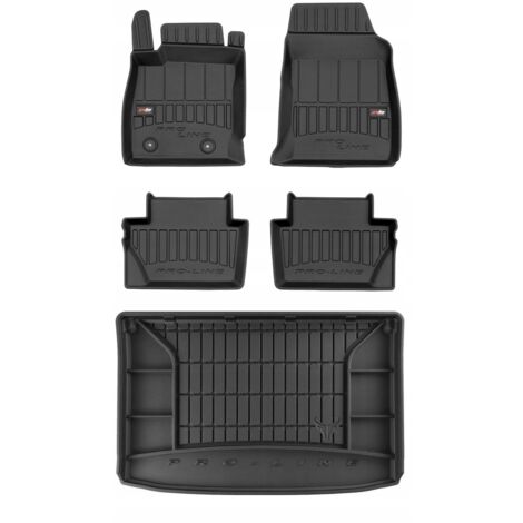 KIT 3D Tapis et moquette en caoutchouc Ford EcoSport II de 2017 à 2022 g (1/5)
