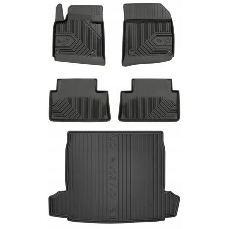 SET 77 Tapis et moquettes en caoutchouc CITROEN C5 3 Berline 2008-2017 zw (1/5)
