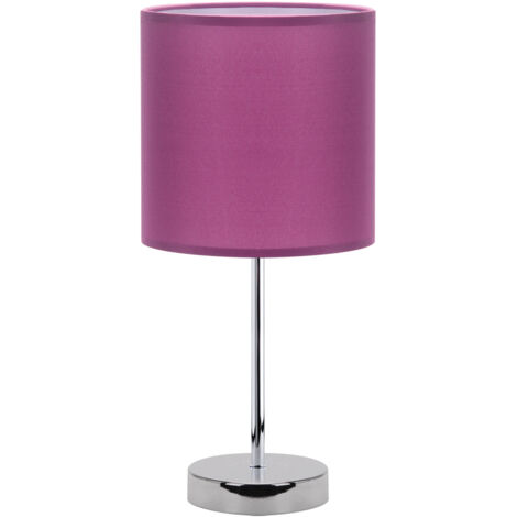 Lampe de table violette 40W Agnes E14 Ideus 03148 (1/2)