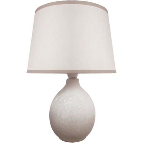 Lampe de table grise 40W Roma E14 Ideus 03207 (1/2)