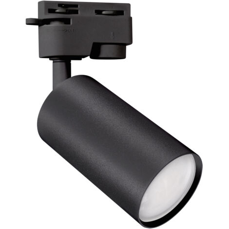 Luminaire sur rail GU10 35W noir sofia Ideus 04082 (1/2)