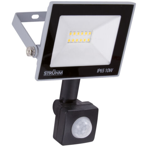 Projecteur LED avec détecteur de mouvement 10W 4500K 840lm IP65 Kroma Ideus 03772 (1/2)
