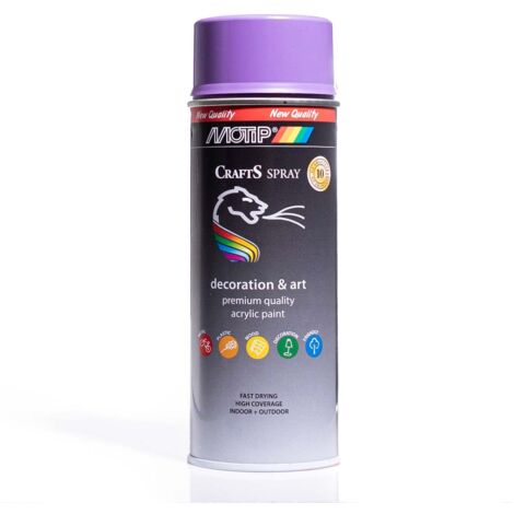 Peinture acrylique en aérosol RAL 4005 Lilas 400 ml CRAFTS (1/5)