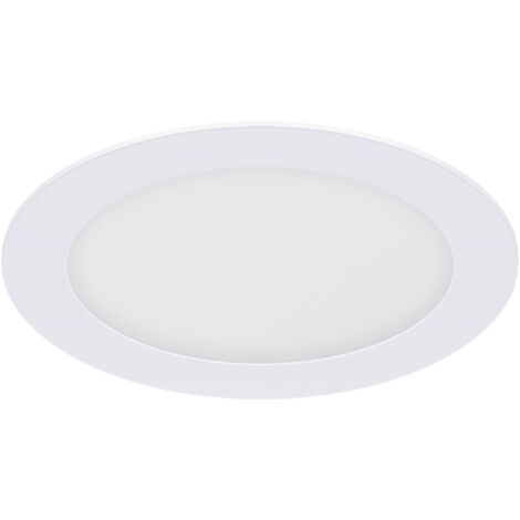 Spot de plafond LED extra-plat en forme de C, blanc, 12 W, 3200 K, 1200 lm, IP20, Ideus 02485 (1/2)