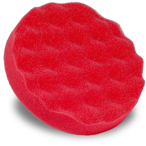 Tampon de polissage profilé 150 mm pour filetage M14, éponge, disque de polissage ABW (1/4)