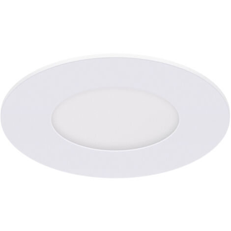 Spot de plafond LED extra-plat blanc 3W 3200K 290lm IP20 Ideus 02808 (1/2)