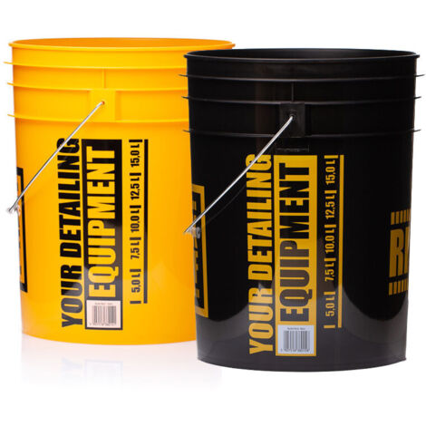 Lot de seaux de nettoyage pour lavage de voiture 2x20L WORK STUFF (1/5)