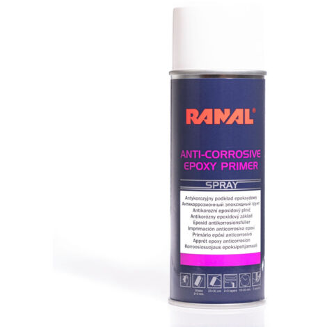 Apprêt époxy anticorrosion en spray époxy 400 ml RANAL (1/2)