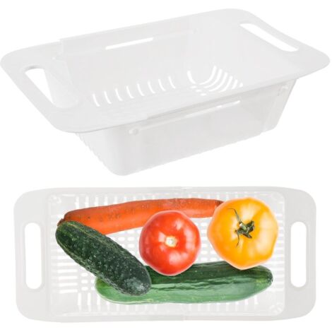 Adjustable kitchen sink strainer - perfect for vegetables and pasta 883262 (1/5)