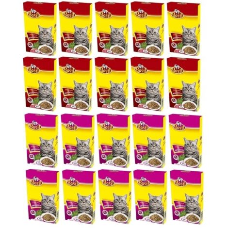 Croquettes au basilic pour chats, 400 g, 20 pièces. Mélange de saveurs. (1/2)