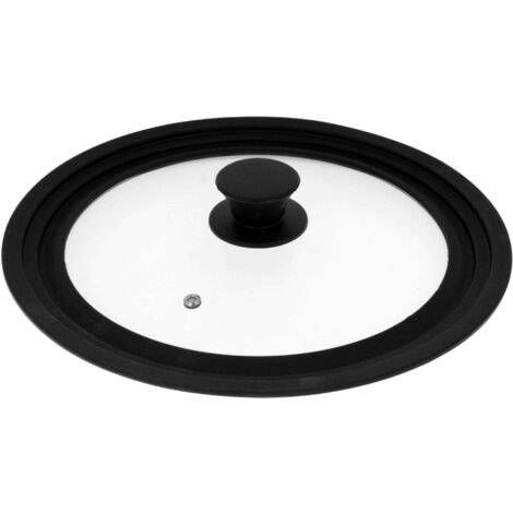 Couvercle universel en verre 24/26/28 cm BRUNBESTE BB-3112