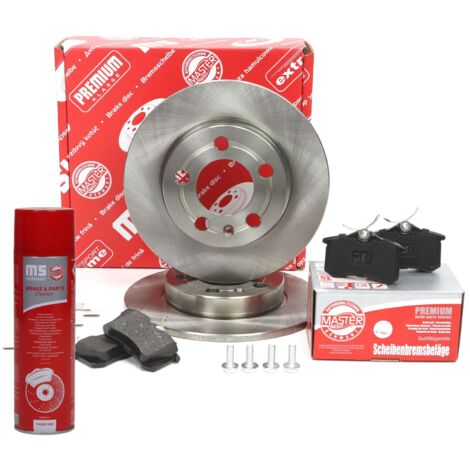 JEU DE DISQUES ET PLAQUETTES DE FREIN ARRIÈRE AUDI, SKODA, VW 200901331 (1/3)