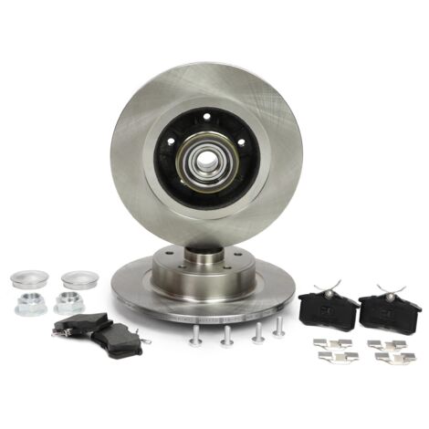 DISQUES ET PLAQUETTES DE FREIN ARRIÈRE RENAULT GRAND SCENIC II