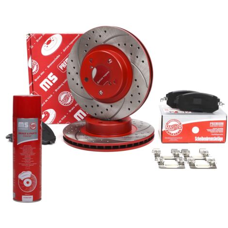 ENSEMBLE DISQUES ET PLAQUETTES DE FREIN AVANT SPORT-EXTREME SUBARU BRZ, FORESTER, IMPREZA, LEGACY I, LEGA (1/4)