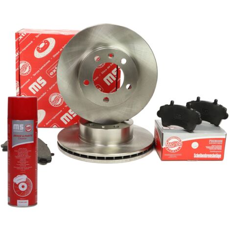 JEU DE DISQUES ET PLAQUETTES DE FREIN AVANT NISSAN INTERSTAR, RENAULT MASTER II, OPEL MOVANO, VAUXHALL (1/4)