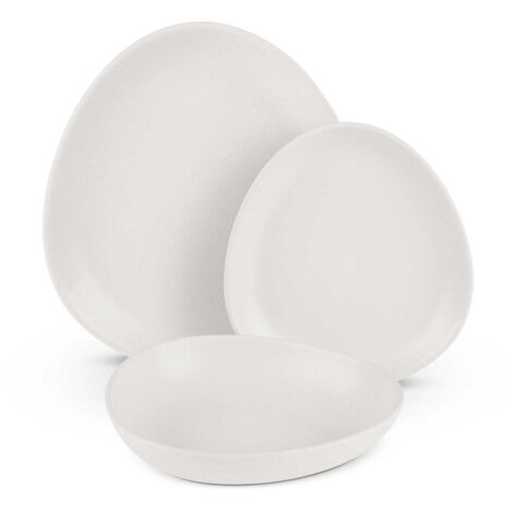 Service de table assiettes et plats, 18 pièces, pour 6 personnes, BERLINGER HAUS Sahara BH-10020