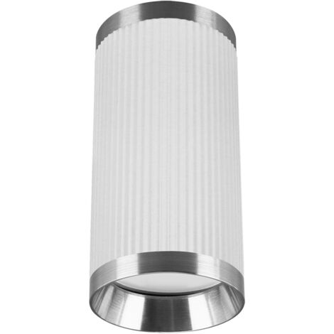 Plafonnier blanc chromé 35W frida DWL GU10 Ideus 04192 (1/2)