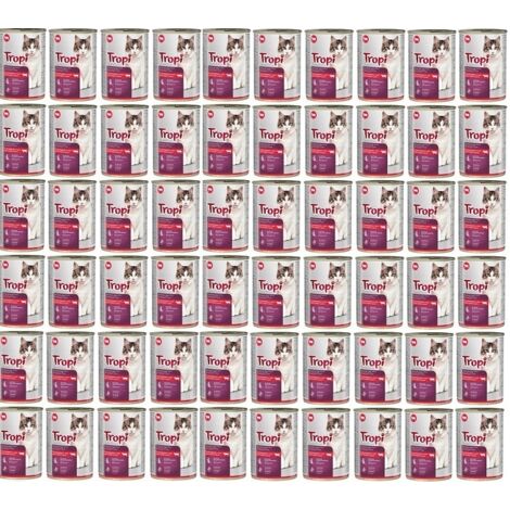 Nourriture humide pour chat TROPI au bœuf en sauce 415 g x 60 pièces BŒUF
