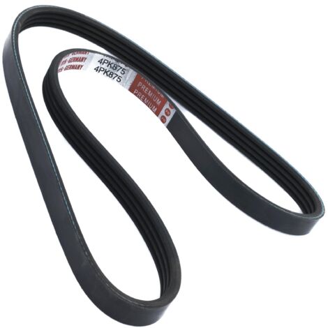 COURROIE TRAPÉZOÏDALE NERVURÉE PK 4PK875 (1/2)