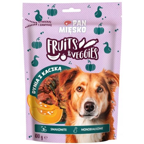 Friandise pour chien Mr. Meat CITROUILLE et CANARD 100 g Fruits et légumes (1/2)