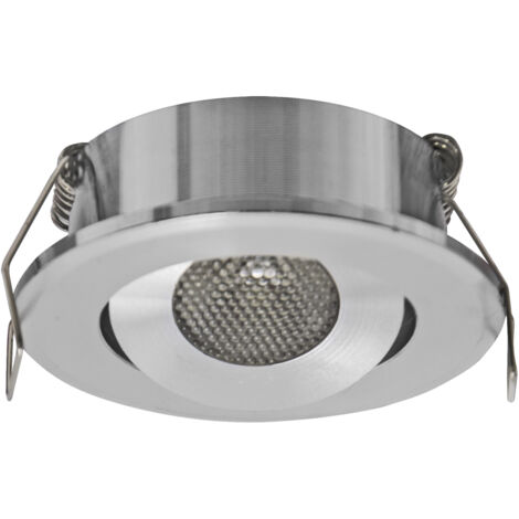 Luminaire décoratif LED chromé 1,5 W IP20 4200 K mat Ideus 03735 (1/2)