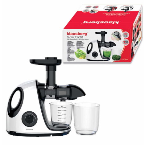 Extracteur de jus lent 150 W pour fruits et légumes PRESSION À FROID KLAUSBERG KB-7864 (1/5)