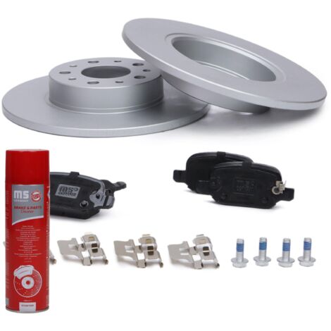 JEU DE DISQUES ET PLAQUETTES DE FREIN ARRIÈRE FIAT 500L 201053780 (1/4)