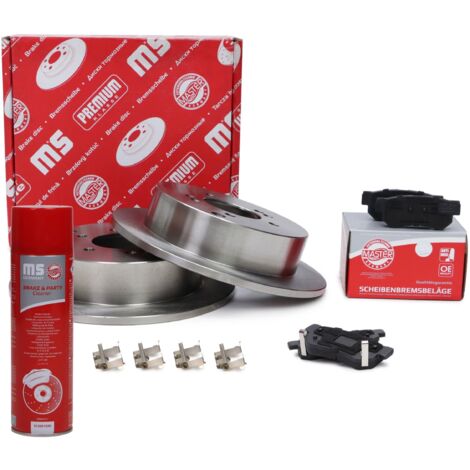 ENSEMBLE DISQUES ET PLAQUETTES DE FREIN ARRIÈRE HYUNDAI SANTA FÉ I, TRAJET, HIGHWAY VAN, TUCSON, KIA SPORTAGE (1/4)