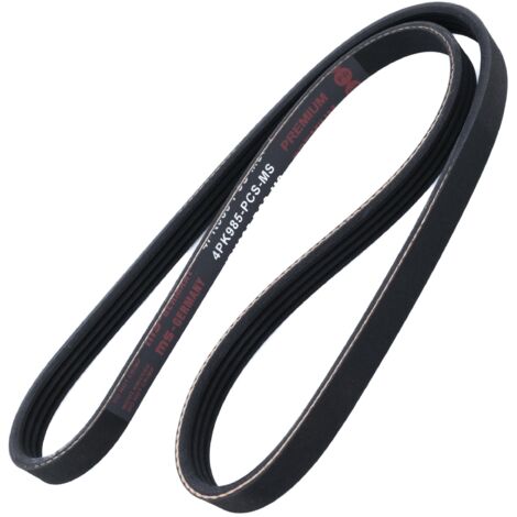 Courroie trapézoïdale à nervures PK 4PK985 (1/2)