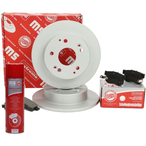 JEU DE DISQUES ET PLAQUETTES DE FREIN ARRIÈRE HONDA CIVIC VII 201002790 (1/3)