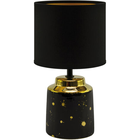 Lampe de table noire 25W Helena E14 Ideus 03788 (1/2)