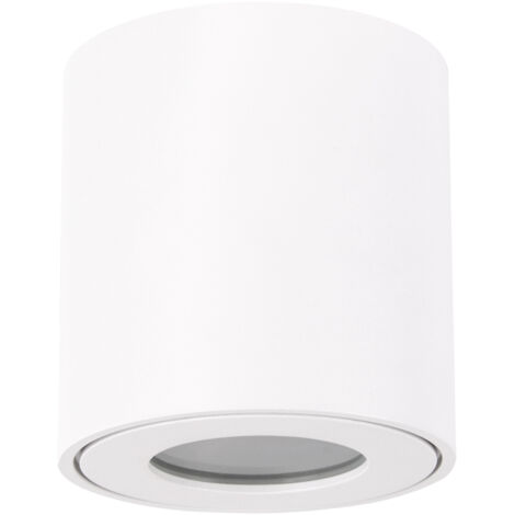 Plafonnier blanc 35W zorba DWL GU10 Ideus 03954 (1/2)