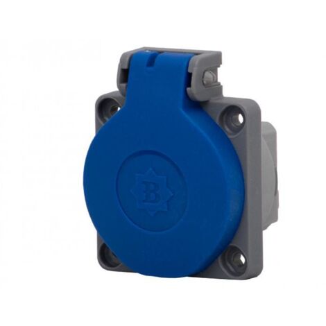 Prise de courant 16A 250V 2P+Z IP44 F-ELEKTRO 71095 (1/2)