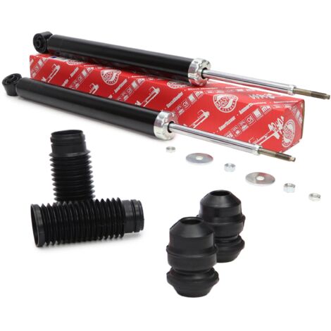 Amortisseur Arrière Caoutchouc Support Supérieur Gauche + Droit - Compatible Ford Fiesta MK6, B-Max, EcoSport, Transit Courier